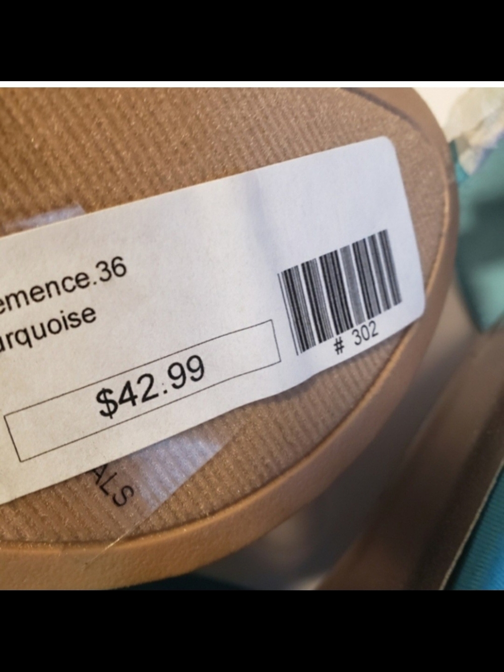 *NIB Qupid Multicolor Woven Espadrille Wedge Platform Sandals Turquoise Sz 8.5 - Picture 8 of 14